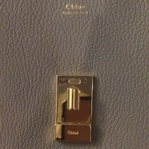 CHLOE Drew Shoulder Bag Motty Grey - Picture 5 of 8